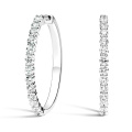 1.2ct 18K WG D VVS1 ဓာတ်ခွဲခန်းစိန်နားကပ်