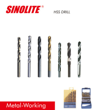 Metal Cutting Hss Twist Drill Bit Din Standard- Jobber Drill Bit Ansi B94.11m 