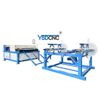 Coil Racks Integrated Ventilation Duct Manufacturing Machine Line