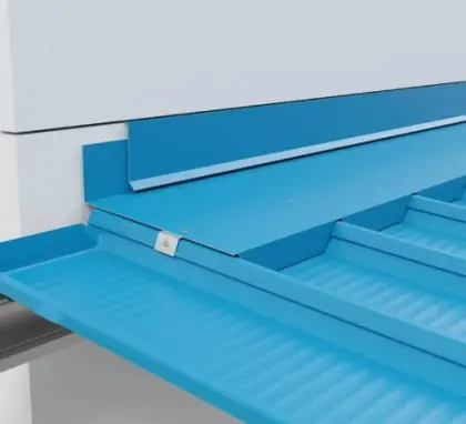 Valley Roofing Flashing Roll Forming Machine