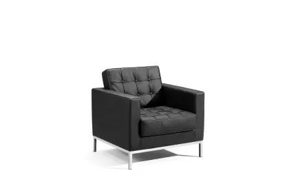Office Reception Business Genuine Leather Sofa Furniture