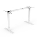 Dual Motorized Metal Frame Computer Sit Stand Desk