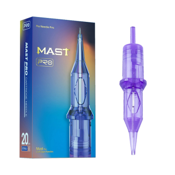 Mast Pro 0.3MM Round Magnum 5MM Taper Cartridges Tattoo Needles - Box of 20