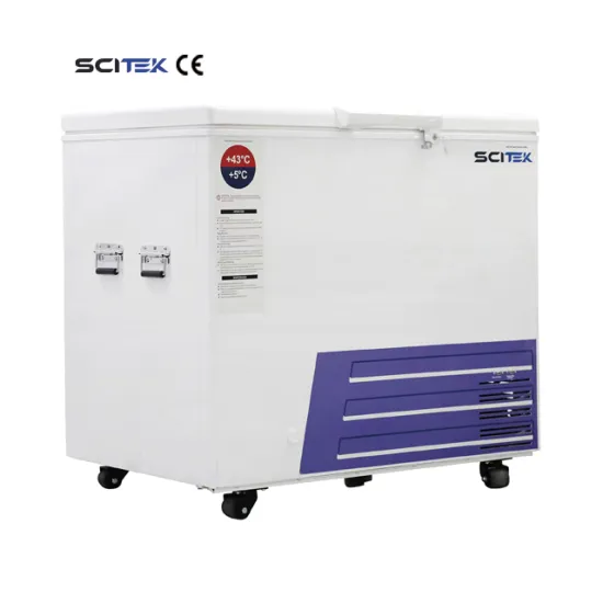SCITEK Solar Refrigerator with Solar Direct Drive System and LED Display: A Laboratory Solution