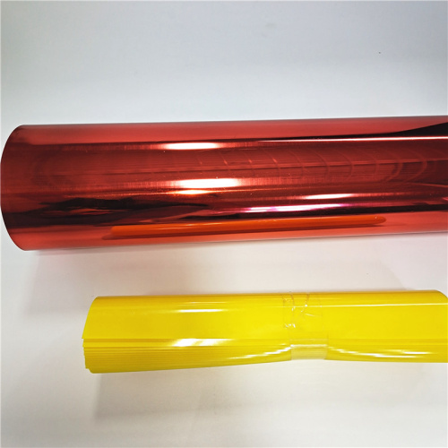 PS colored films rolls for Handicraft packaging