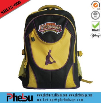 Top quality china factory cartoon cheap boys school backpack,(BP15-009)