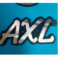 Arc-shaped Aluminum Nickel Logos