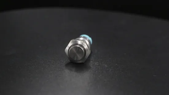 Mini 2A Latching Push Button Switch 12mm