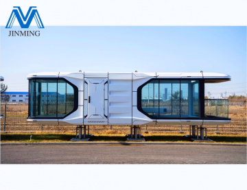 Cheap prefabricated modular wind proof Capsule House