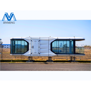 Rumah kapsul proof modular prefabricated murah