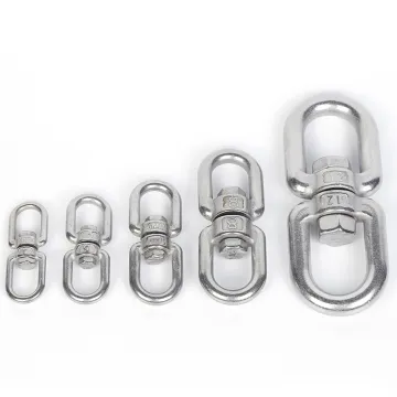 Stainless steel M22 eye and eye swivel ring