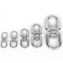 High polished stainless steel links Stainless steel M22 eye and eye swivel ring Factory