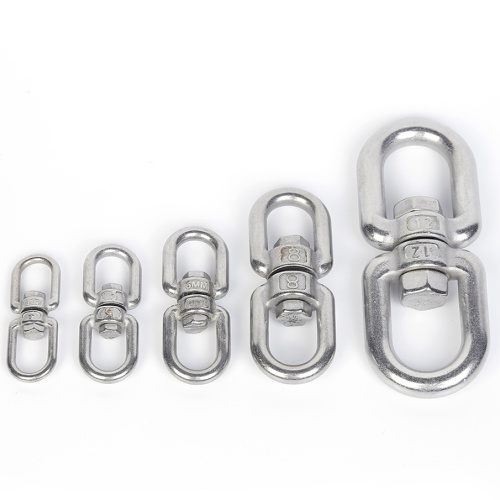 Stainless steel M22 eye and eye swivel ring