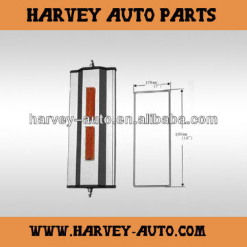HV-RM12 Truck spare parts rearview mirror 7*16 flat glass mirror