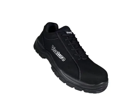 Black Steel Toe Cap Safety Shoes