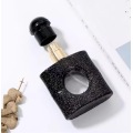 30ml bo'sh stakan atirlari qora qopqoqli shisha