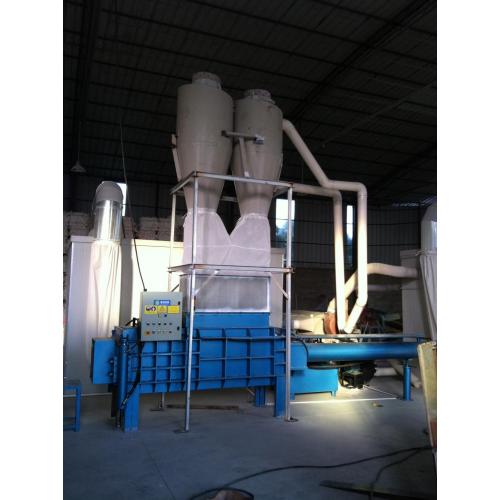 Corn bone baler machine