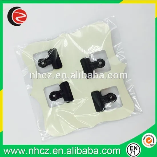 Black 19MM Bulldog Clip Set