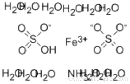 Ammonium ferric sulfate dodecahydrate CAS 7783-83-7