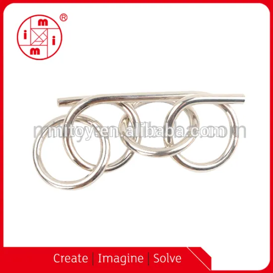 Christmas gift factory production ICTI certification Christmas wire puzzle metal