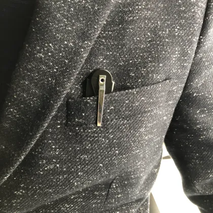 Pocket Beard and Mustache Comb for Men's Daily Grooming