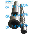 Friul 40-14D Bimetal Screw and Barrel for PVC Pellets Profile