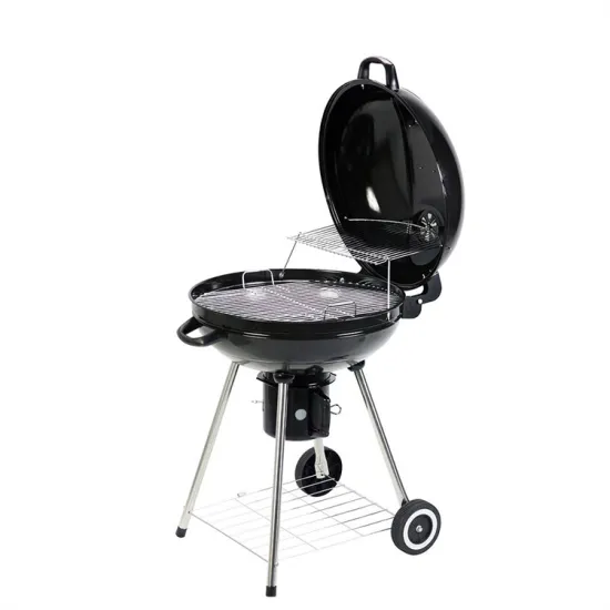 Hot Sale Outdoor Portable Barbecue Smoker Garden BBQ Charcoal Grill With Wheels