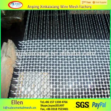 High Quality Stainless Steel Crimped Wire Mesh/Galvanized crimped wire mesh(Factory)