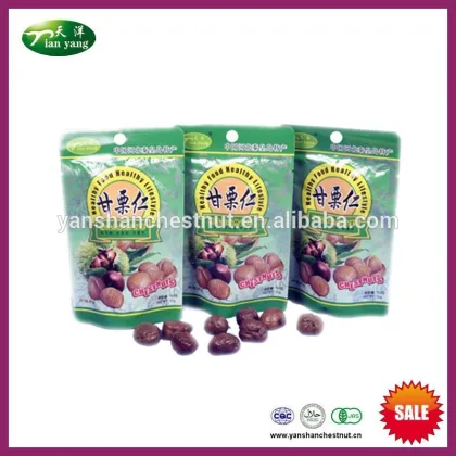 Chinese Shelled Cooked Chestnuts Snacks
