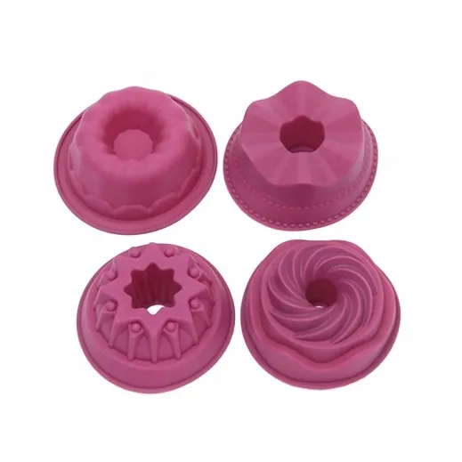 Factory Price 11cm Nonstick Muffin Molds & Silicone Chocolate Mold