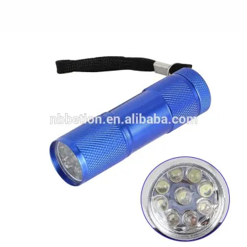 3AAA Battery mini 9 LED led flashlight cheap flashlight