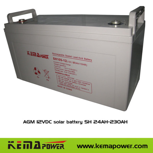 AGM 12VDC Battery (SH 4-230AH)