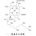 Colorant alimentaire en poudre de phycocyanine d'extrait de spiruline