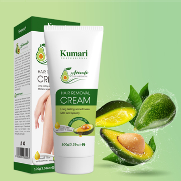 Avocado Oil Hair Removal Cream - Natural Depilatory Solution