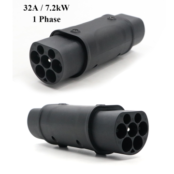 GB to Type 2 EV Charger Adapter: IEC 62196 to GB Standard 16A/32A EV Charger Converter