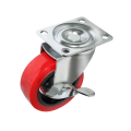 1.5/2/2.5/3 Inch Light Duty PU Casters with Brakes