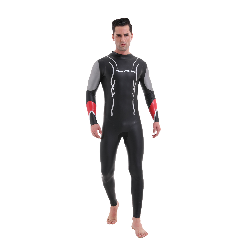 Trajes de neopreno de triatlón de alto rendimiento para hombre Seaskin