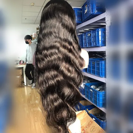 Unprocessed raw virgin human hair Natural  brazilian body wave full lace wig,color full lace wig silk top