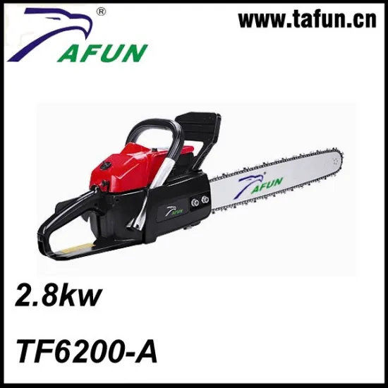 2.8KW gasoline 62cc chain saw