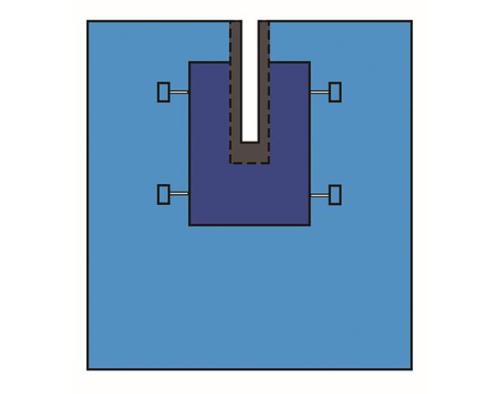 医療用使い捨て外科用ドレープUスプリットU字型ドレープ