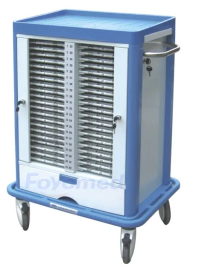 42-Shelf Luxury Chart File Trolleys