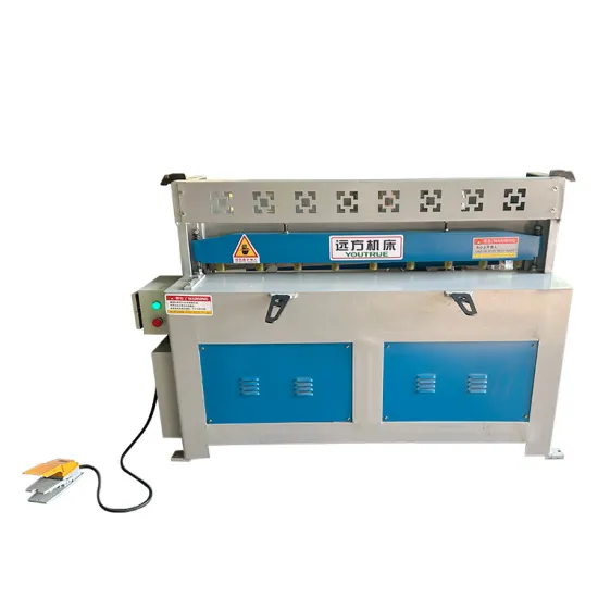Plate Metal Q11 1.5*1300mm Small Electrical Shearing Machine Guillotine Shears for Sheet Metal