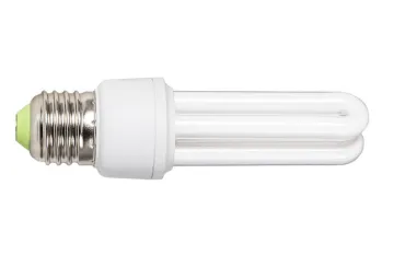 E27 Energy Saving U-shaped Compact Fluorescent Lamp 6400k 175lm