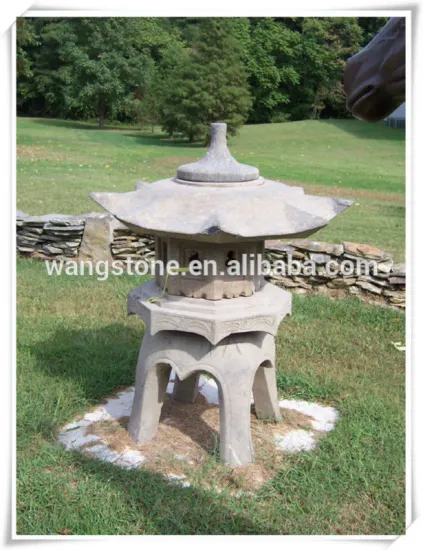Chinese antique decorative garden stone lantern