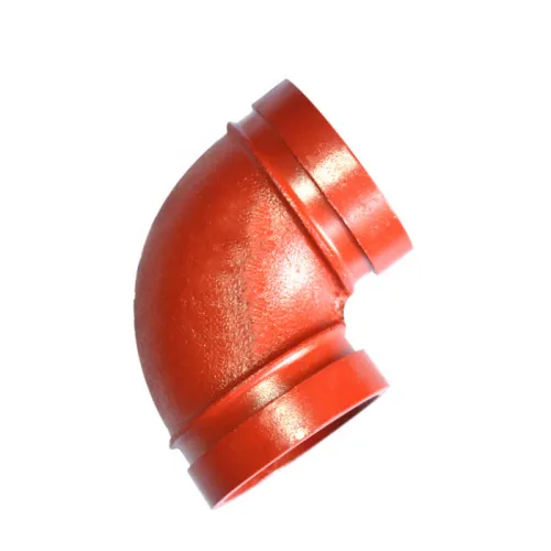 Grooved Firefighting Fitting Ductile Iron Grooved 225 Degree Elbow Vds