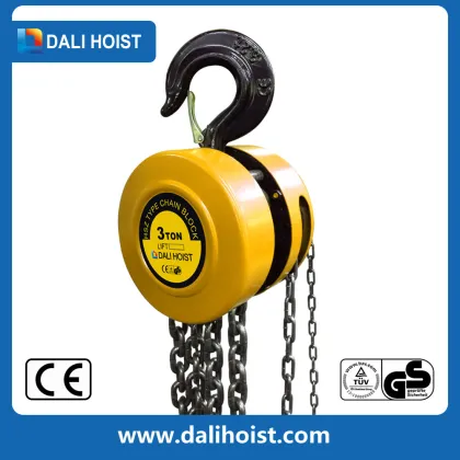 orange colour chain block 3m chain block 6ton chain block