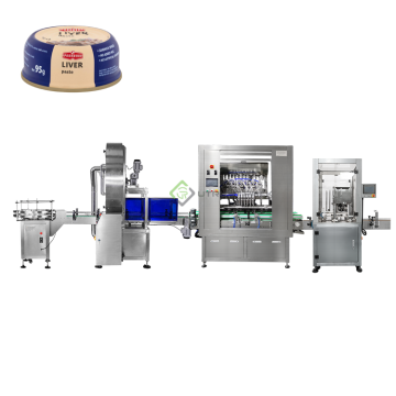 Chicken Pate Packing Equipment: Meat Paste Quantitative Machine for Food Canning