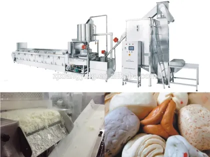 XYCF-300Z Stainless steels steam heating rice cooking processing line