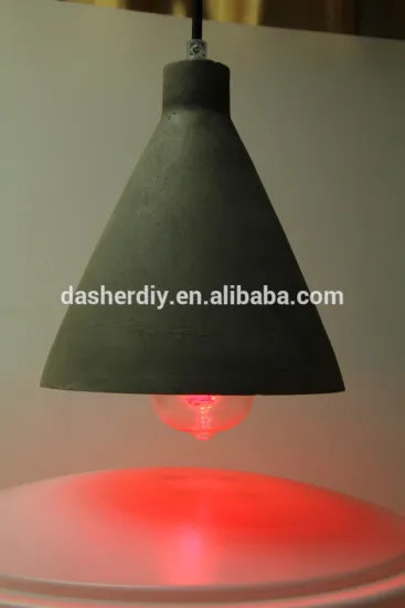 china supply High quality concrete pendant light/lamp