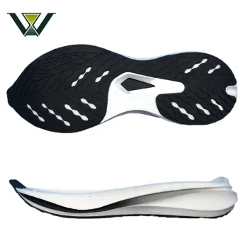 High Quality ETPU Popcorn Sole Running Shoes with Carbon Fiber Support